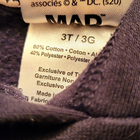 Batman pullover hoodie - Picture 4 of 5